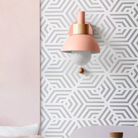 SwitchBeam Ljus - LED Vägglampa i Morandi Stil Tillverkad av Nordisk Metall med Strömbrytare Carvallo