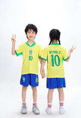 Neymar Jr. Fotbollsställ för Barn - Brasilien Footballdinho