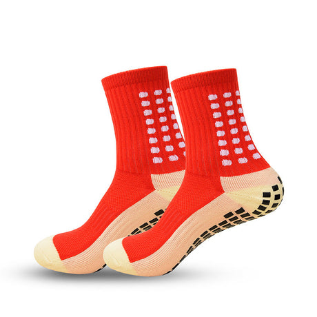 Anti-slip fotbollsstrumpor-Sports-Hemnix-Röd-Hemnix