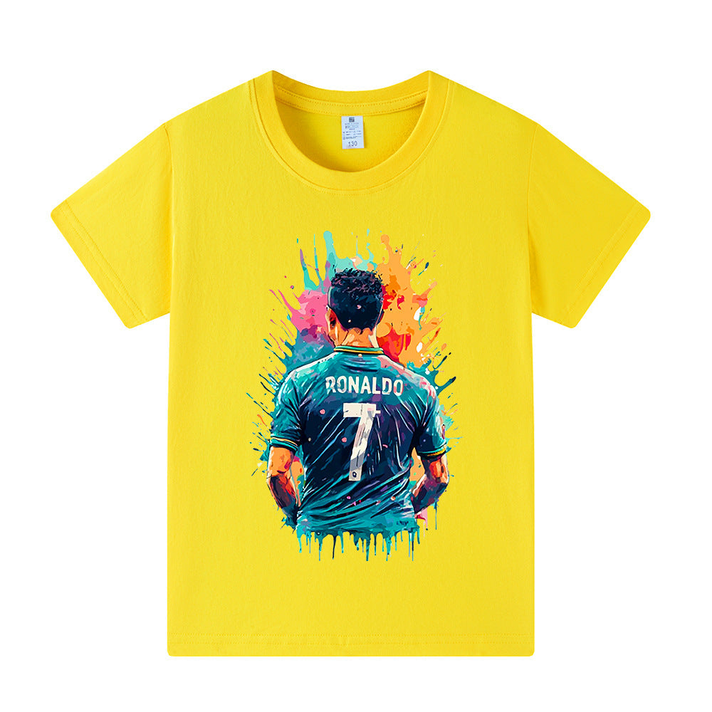 Ronaldo Fotbolls T-shirt för Barn - Sportig Footballdinho