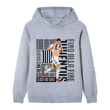 Ronaldo Fotbolls Hoodie för Barn - Juventus - Style Footballdinho