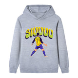 Cristiano Ronaldo Fotbolls Hoodie för Barn - Siuuu Footballdinho