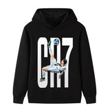 Ronaldo Fotbolls Hoodie för Barn - Style Footballdinho