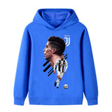 Ronaldo Fotbolls Hoodie för Barn - Juventus Footballdinho
