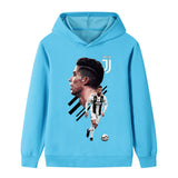 Ronaldo Fotbolls Hoodie för Barn - Juventus Footballdinho