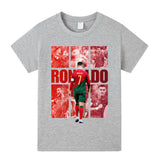 Ronaldo Fotbolls T-shirt för Barn - Portugal Footballdinho