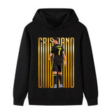 Ronaldo Fotbolls Hoodie för Barn - för Vardag Footballdinho
