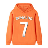 Ronaldo Fotbolls Hoodie för Barn - Sportig Footballdinho