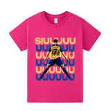 Ronaldo Fotbolls T-shirt för Barn - Siuuu Footballdinho