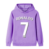 Ronaldo Fotbolls Hoodie för Barn - Sportig Footballdinho