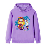 Lionel Messi Fotbolls Hoodie för Barn - Mjuk Footballdinho