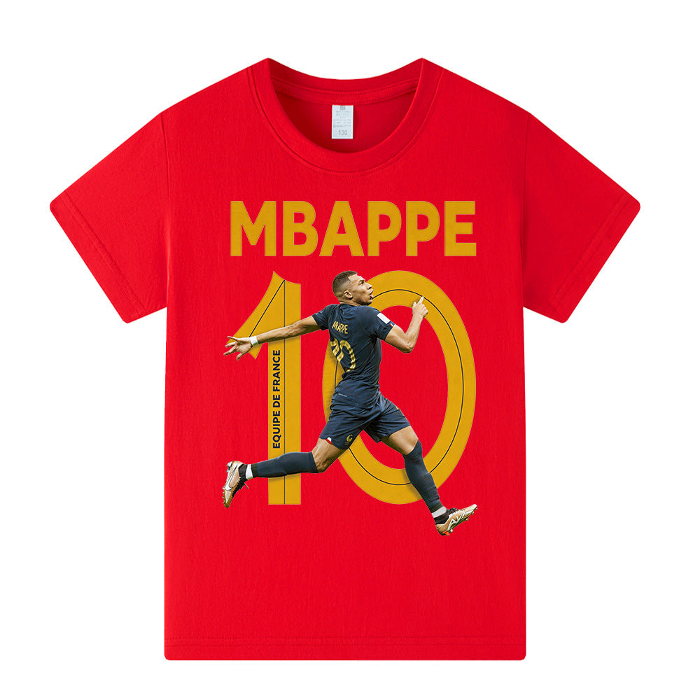 Mbappé Fotbolls T-shirt för Barn - Mbappe Footballdinho