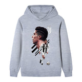Ronaldo Fotbolls Hoodie för Barn - Juventus Footballdinho