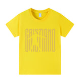 Ronaldo Fotbolls T-shirt för Barn - Bekväm Footballdinho