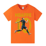 Mbappé Fotbolls T-shirt för Barn - Mbappe Footballdinho