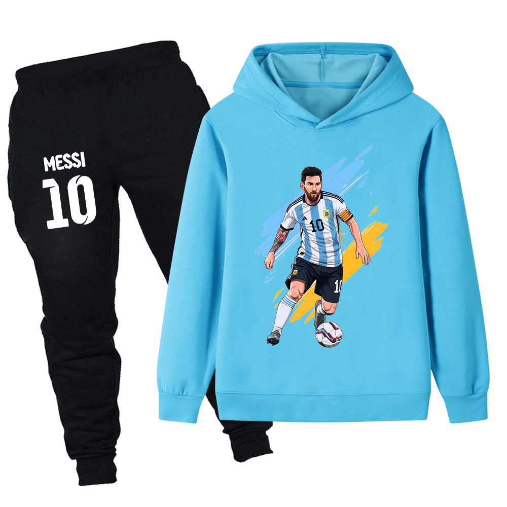 Lionel Messi Träningsoverall för Barn - Argentina Footballdinho