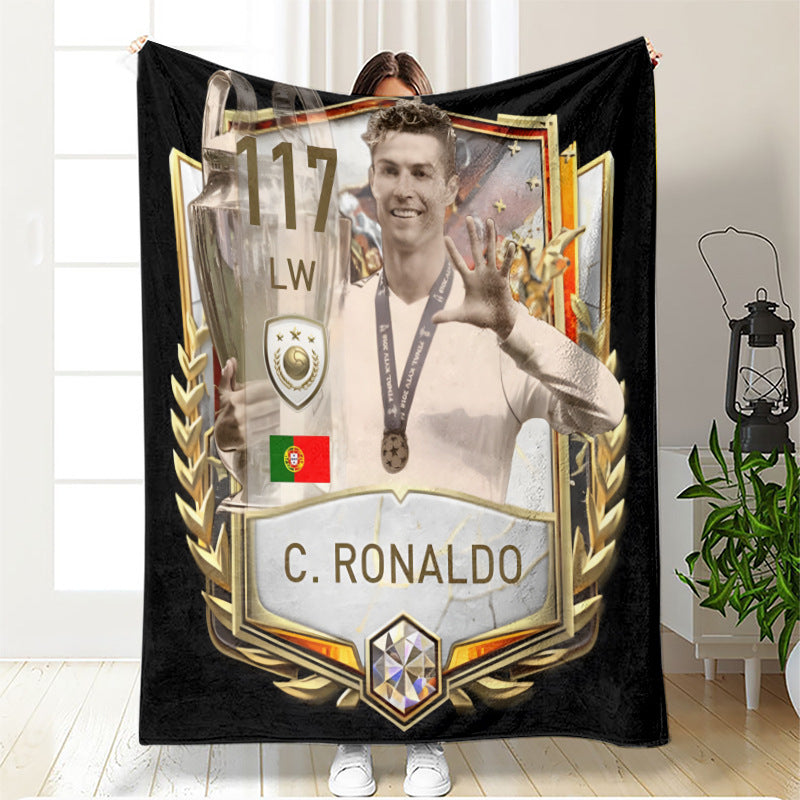 Fotbollsfilt - Cristiano Ronaldo Footballdinho