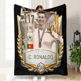Fotbollsfilt - Cristiano Ronaldo Footballdinho
