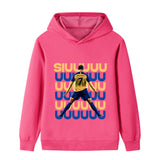 Ronaldo Fotbolls Hoodie för Barn - Siuuu Footballdinho