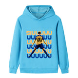 Ronaldo Fotbolls Hoodie för Barn - Siuuu Footballdinho