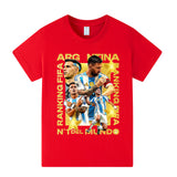 Lionel Messi Fotbolls T-shirt för Barn - Sportig Footballdinho