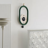 TimeLuxe – Modern 3D-väggklocka med pendel MILA Sverige