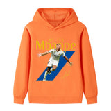 Mbappé Fotbolls Hoodie för Barn Footballdinho