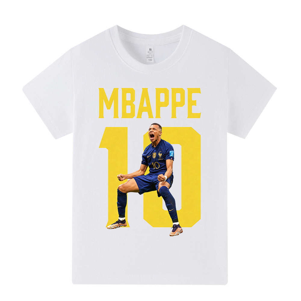 Mbappé Fotbolls T-shirt för Barn Footballdinho