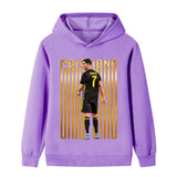Ronaldo Fotbolls Hoodie för Barn - för Vardag Footballdinho