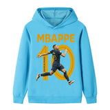 Kylian Mbappé Fotbolls Hoodie för Barn Footballdinho