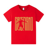 Ronaldo Fotbolls T-shirt för Barn - Bekväm Footballdinho