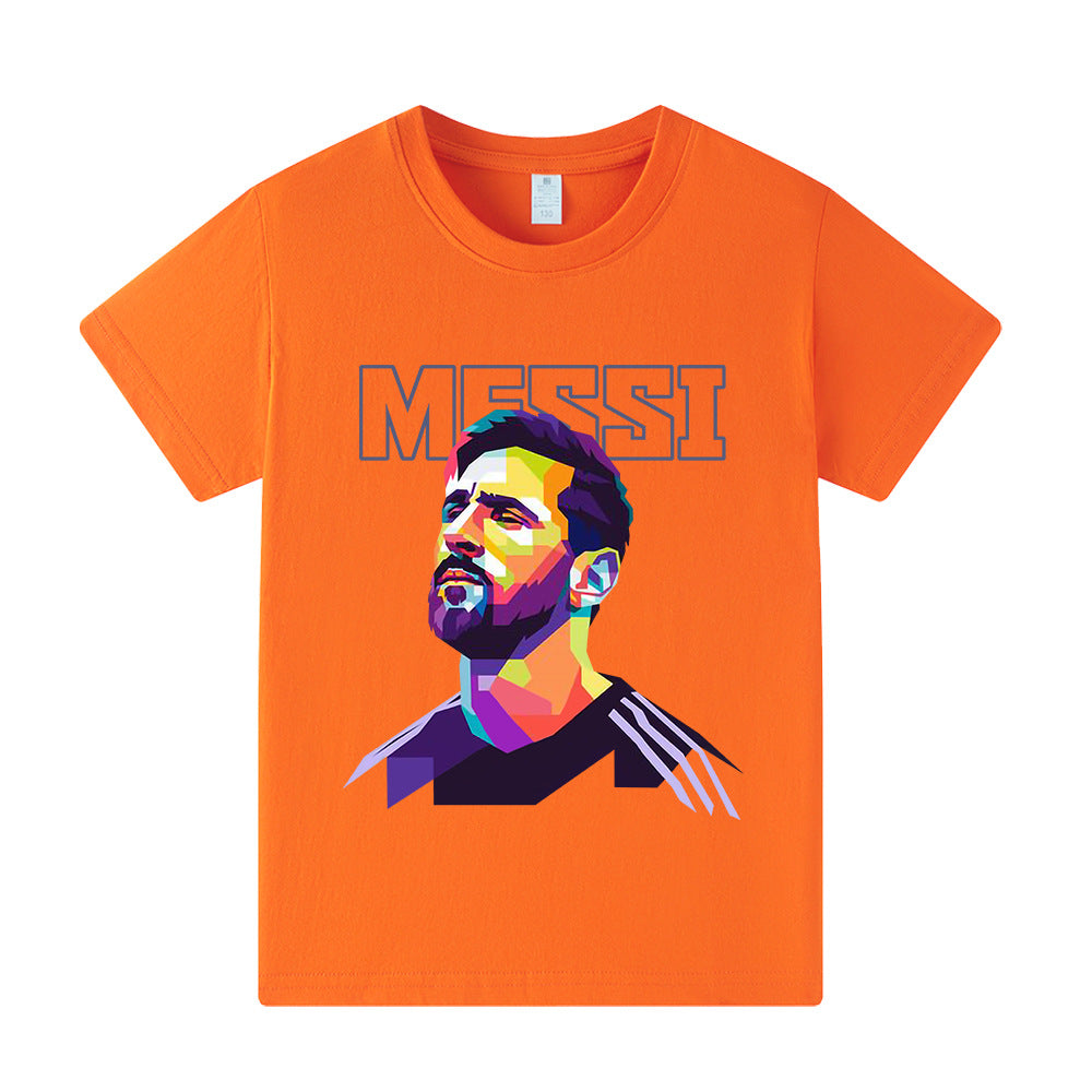 Messi Fotbolls T-shirt för Barn - Sportig Footballdinho