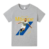 Kylian Mbappé Fotbolls T-shirt för Barn Footballdinho