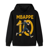 Kylian Mbappé Fotbolls Hoodie för Barn Footballdinho