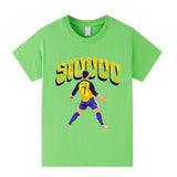 Cristiano Ronaldo Fotbolls T-shirt för Barn - Siuuu Footballdinho