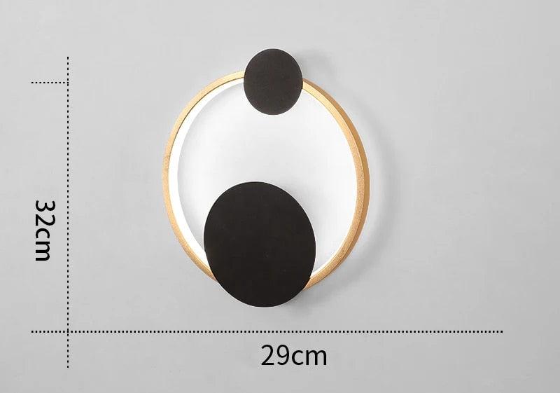 CreativeGlow - Modern LED Vägglampa i Kreativ Design – Dekorativ Belysning Carvallo