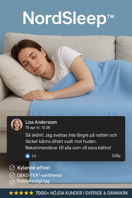 Kyltäcke med Japansk Arc-Chill Teknologi & Mjuk Bambu – NordSleep™ Premium 150×200 cm-VaruZ-Hemnix