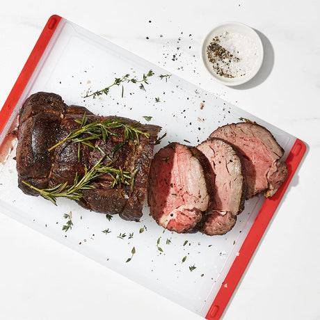 OXO Skärbräda-Set 3-delar – Robust, knivskyddande skärbrädor med saftspår Carvallo