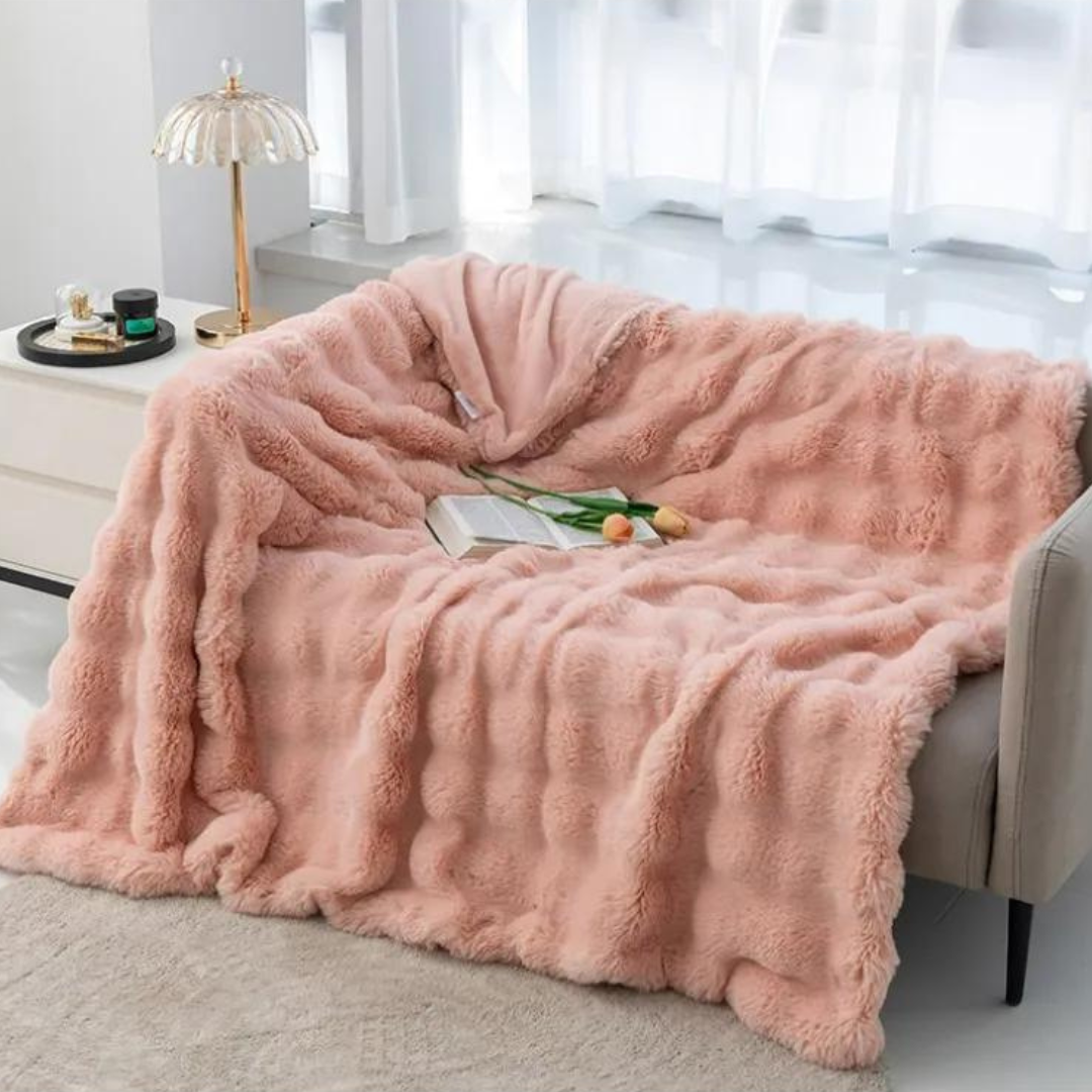 Carvallo - Plysjig, elegant, varm kosefilt Carvallo