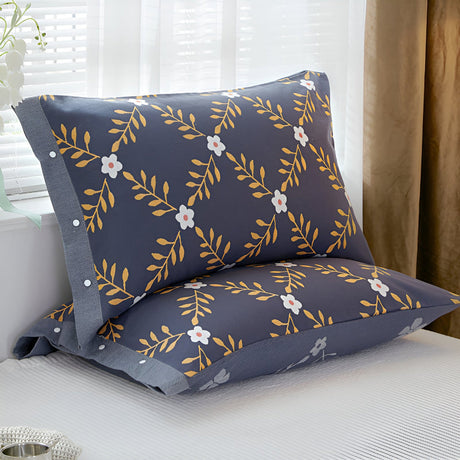 Ren Bomull Knäppt Kuddöverdrag Carvallo