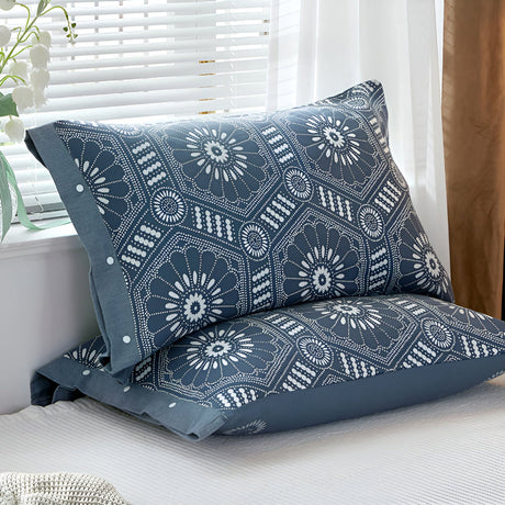 Ren Bomull Knäppt Kuddöverdrag Carvallo