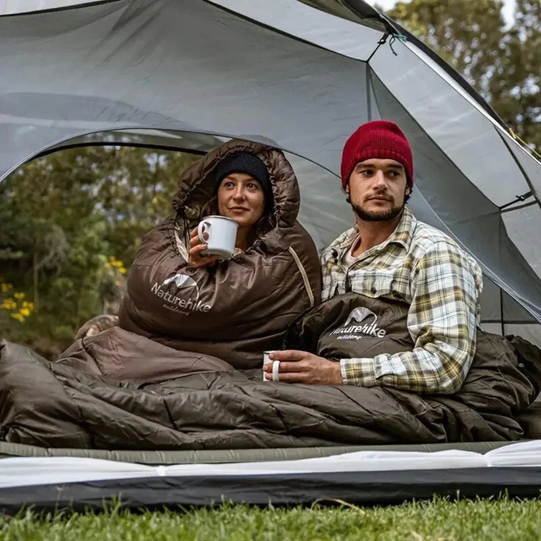 Värmeisolerad sovsäck för camping – Ultraledig utomhussovsäck för kalla nätter Carvallo