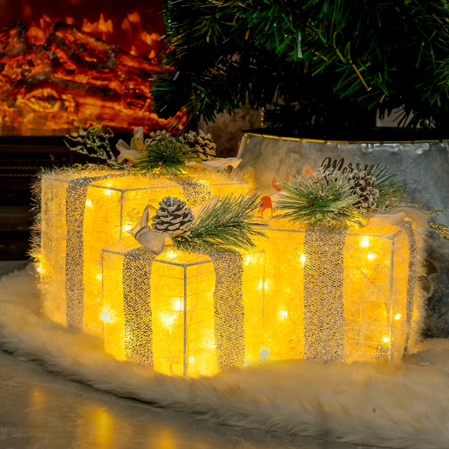 Belysta Julklappar - Magisk Dekoration Carvallo