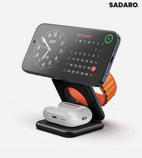 Carvallo - Fällbar, bärbar laddning av flera enheter [Sista dagen rabatt] Carvallo