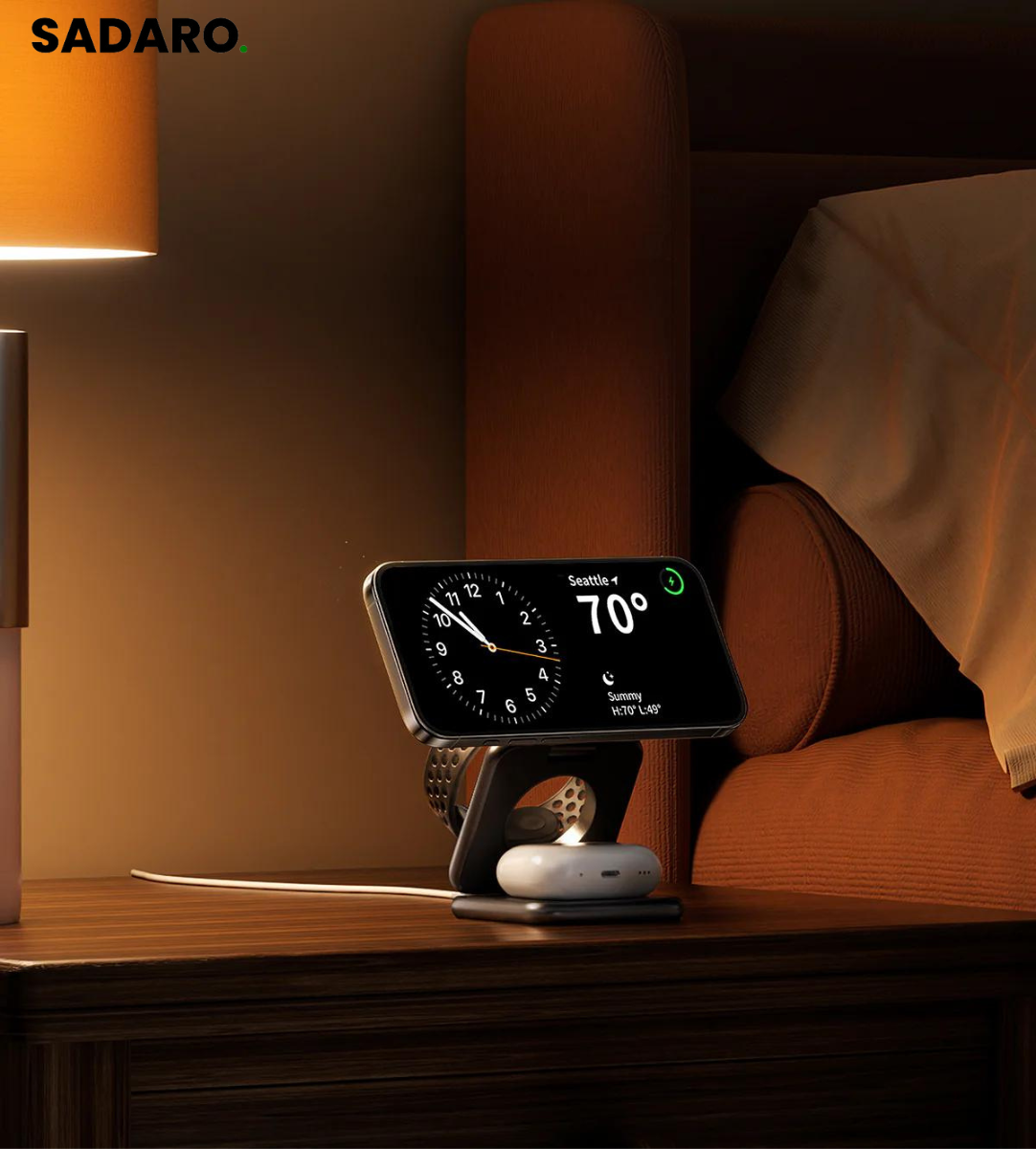 Carvallo - Fällbar, bärbar laddning av flera enheter [Sista dagen rabatt] Carvallo