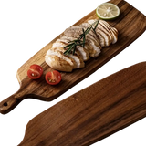 Carvallo - Skärbräda i trä med handtag för funktionellt köksbruk Carvallo