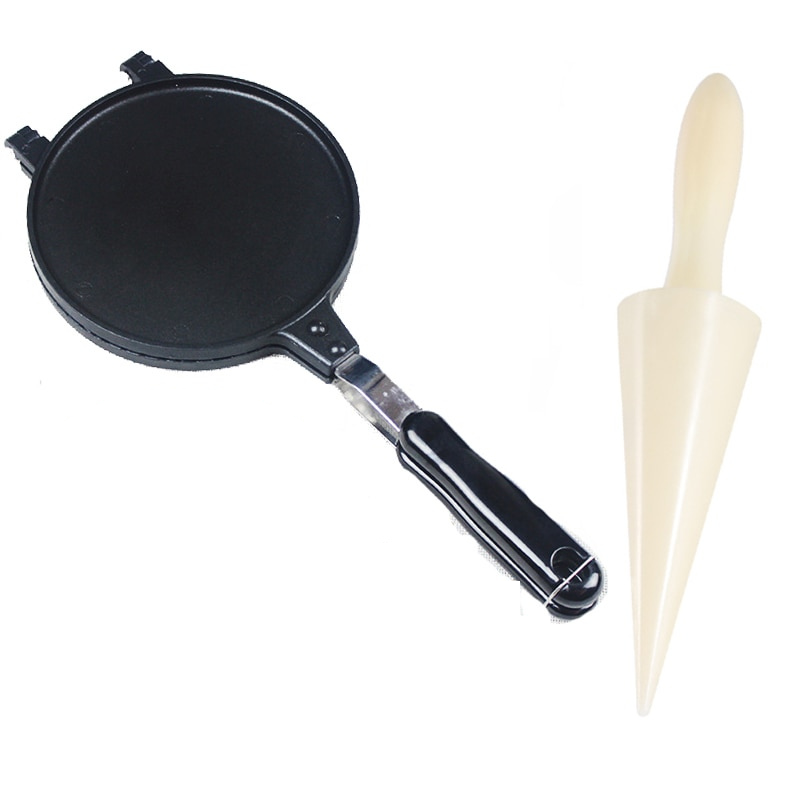 Carvallo Waffle Pan with Shape | Quick Breakfast Delight | For Children & Family | Stainless Steel with Non-Stick Handle Carvallo