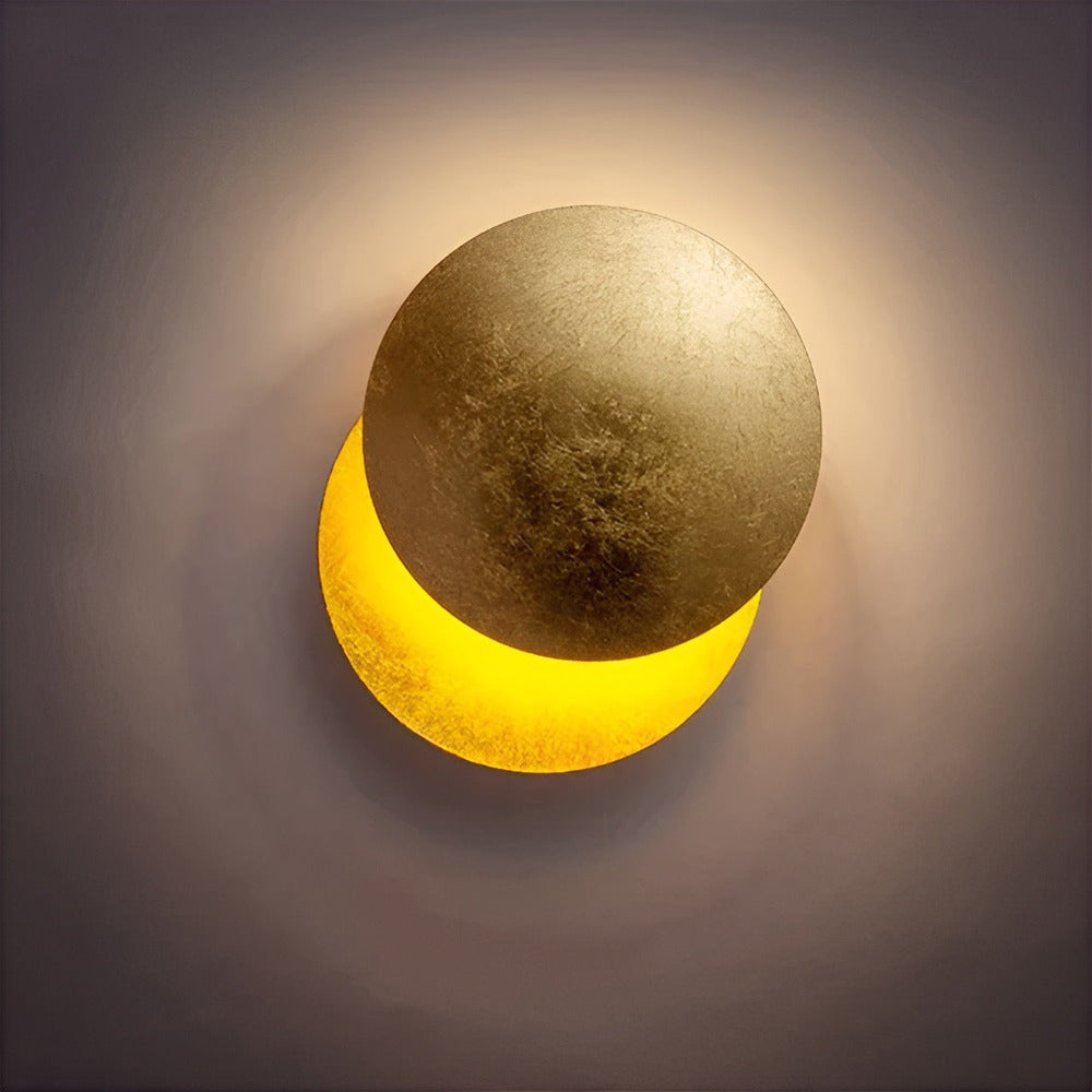 LunaBeam - 360° Roterbar LED Vägglampa för en Tidlös Atmosfär Hemnix