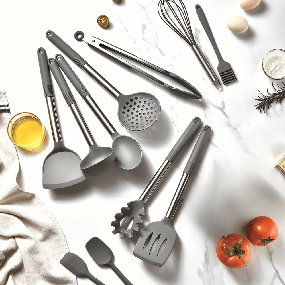 KitchenPro Silikon Köksredskap – Komplett 12 delars set Hemnix