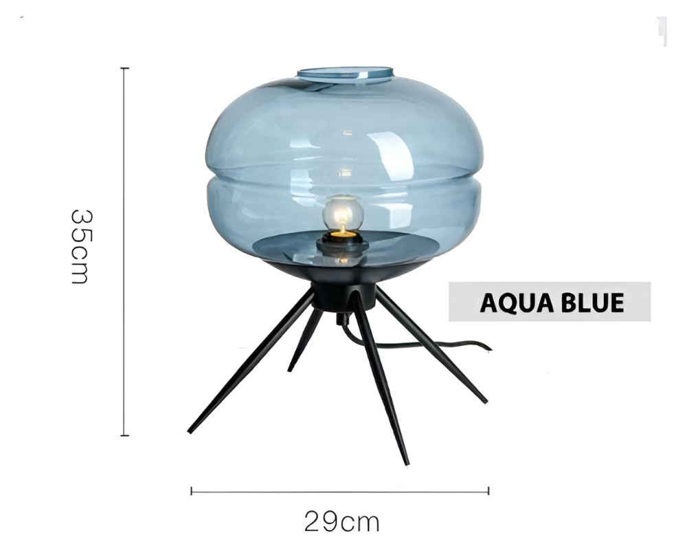 LumiBase – Stabil Bordslampa med Glaskupa Hemnix